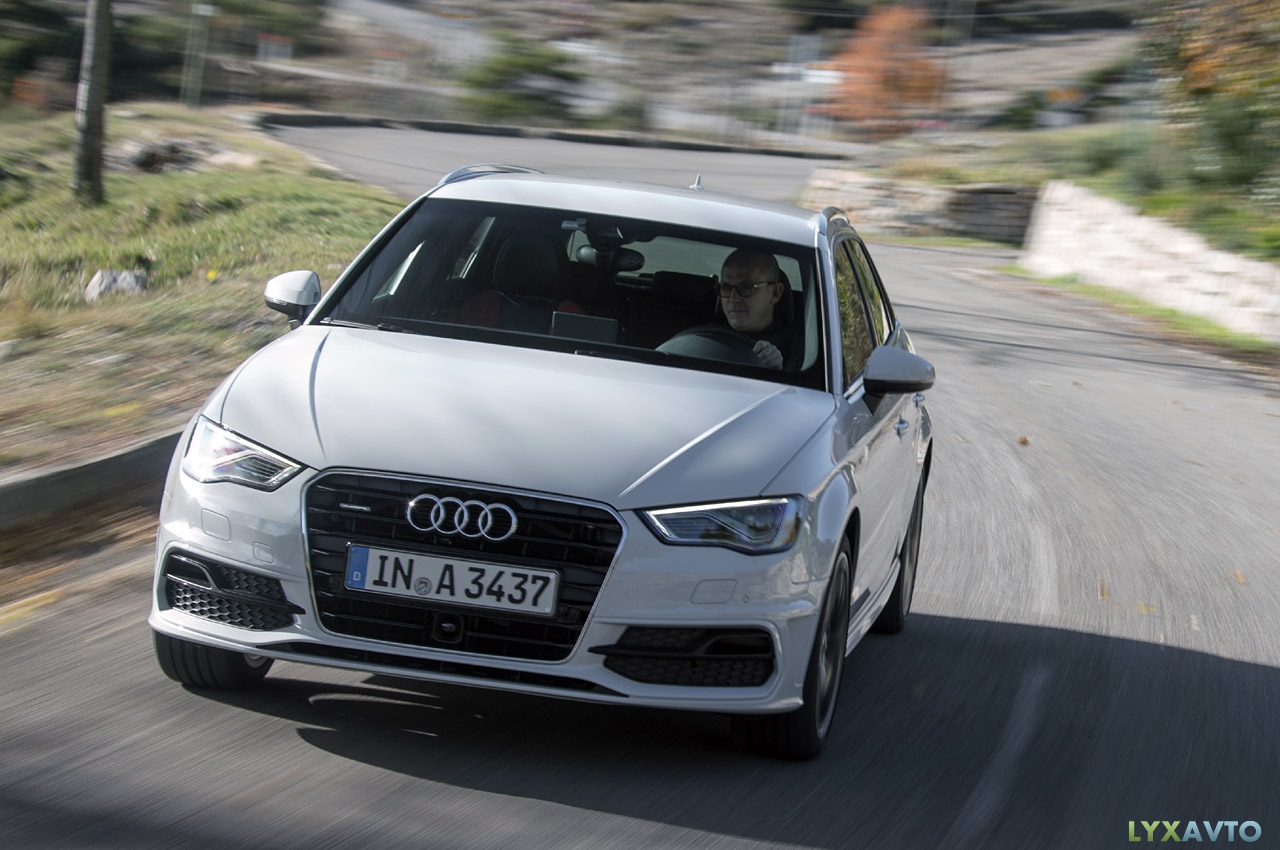 Фото передней части Audi A3 Spotback