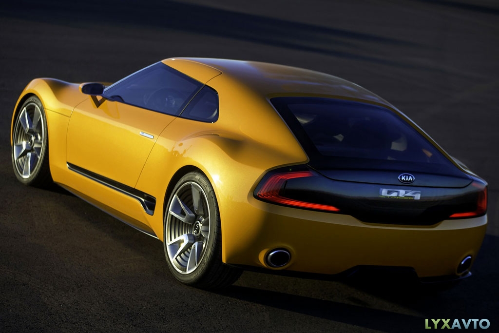 KIA GT4 Stinger Concept фотография Картинки KIA GT4 Stinger Concept